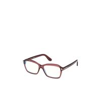 TOM FORD FT6129-B 069 Woman Optical frames Acetate Bordeaux Squared Normal