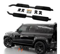 FTAPACCE 2PCS Aluminum Side Steps Running Boards Nerf Bars Fits for Land Rover Defender 4 Door 110 130 L851 2020-2026