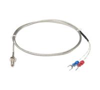 FTARB01 K E Type M6 M8 Bolt Head 1m Metal Screening Cable Screw Thermocouple 1Pcs(E M6 thread)