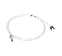 FTARB01 K Type M6 M8 M10 Bolt Head 1m Fibreglass Braided Cabel Screw Thermocouple 1Pcs(K M10 thread)