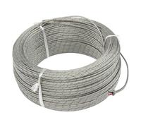 FTARE02 100m K J Thermocouple PT100 RTD Extension Wire Resistance Cable 1Pcs(K 2x1x0.4mm 100m)