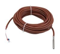 FTARP03 NTC 10m Cable Stainless Steel Probe 10K Resistance RTD Temperature Sensor 1Pcs (3950 B 5x50mm probe)