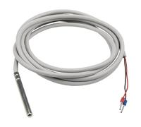 FTARP03 NTC 2m Cable Stainless Steel Probe 10K Resistance RTD Temperature Sensor 1Pcs(3435 B 5x50mm probe)
