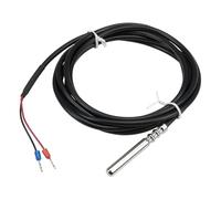 FTARP03 NTC 2m PVC Cable Stainless Steel Probe 10K Resistance RTD Temperature Sensor 1Pcs(3435 B 6x50mm probe)