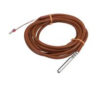 FTARP03 NTC 3.0m Cable Stainless Steel Probe 10K Resistance RTD Temperature Sensor 1Pcs(3950 B 6x50mm probe)