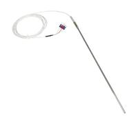 FTARP08 PT100 Type 4 Wires 2m FEP Cable 300mm 316L Stainless Steel RTD Temperature Sensor 1Pcs(A 4mm diameter)