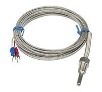 FTARP09 K Type 30mm Probe Length 3.0m Cable Thermocouple Temperature Sensor PT1/8 3/8 Thread 1Pcs(PT3 8)