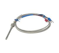 FTARP09 K Type 50mm Probe Length 1m Cable Thermocouple Temperature Sensor 1Pcs(PT 1 2)