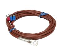 FTARR02 PT100 Type 2m Cable 5mm 6mm Diameter Hole Ring Head RTD Temperature Sensor 1Pcs(5mm hole)