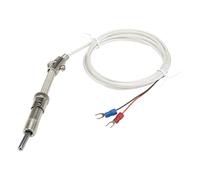 FTARS01 K E Type 2m Fibreglass Braided Cabel M12 Pressure Spring 32mm Thermocouple 1Pcs(K M12x1.5)
