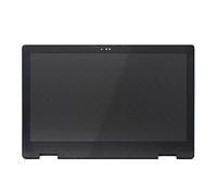 FTDLCD® 15.6 inch FHD IPS LED LCD Touch Screen Digitizer Assembly With Bezel Replacement for Dell Inspiron 15 P58F P58F001 (Round Corner)