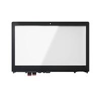FTDLCD® 15.6 Inches Touch Screen Digitizer Front Glass Replacement + Bezel for Lenovo YOGA 510-15IKB 80VC