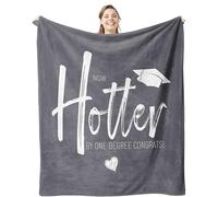 FTEFueie Graduation Gifts for Her Him 2025 Graduation Gifts Blanket Throw 50" X 60" Funny High School College Graduation Gifts, Master Degree, PHD Graduation Gifts