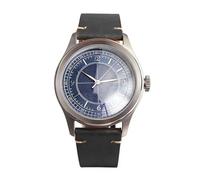 FTEOXLC 38mm Japanese NH35 Automatic Mechanical Dress Men Watches Stainless Steel Sapphire Crystal Waterproof Watch, V 2, Dress