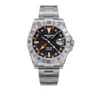 FTEOXLC Sugess NH34 Movement GMT Automatic Men Watches Dome Sapphire Crystal Waterproof Mechanical Wristwatches, V 1, Sport