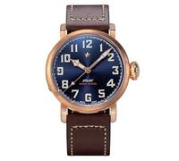 FTEOXLC Sugess Pilot Watch CuSn8 Bronze Men's Wristwatch NH35 Automatic Mechanical Sapphire Crystal Solid Case Watch, V 2, Pilot
