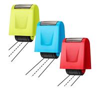 FTEYJEUIOTY 3 Pieces Dashed Handwriting Lines Practice Roller Stamp Plastic Stamp Roller Stamp Self Inking Line Rolling Stamp Teacher Stamp