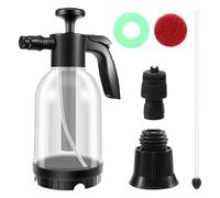 FTEYJEUIOTY Hand Pump Foam Sprayer Hand Pressurized Foam Sprayer 2 Litre Pressure Foam Cannon Snow Foam Nozzle Carwash