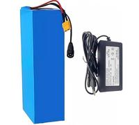 FTGADRYF 60V 20000mAh Built In 30A BMS Rechargeable Waterproof PVC Lithium Battery Pack 16S5P With Charger 67.2V 2A For 1000W Motor Electric Bicycle Scooter connector XT60 XT90 SM XT30(20Ah XtT60)