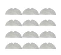 FTGJRJHG Mop Accessories,Sweeping Robot Cleaner Mop Spare Parts,Compatible for Roborock Q7 MAX S5 MAX S6 S50 S55(12pcs)