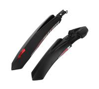 FTGNHF 2Pcs Bicycle Splash Fenders with Reflective Stickers Bike Mudguard Front Rear Mud Guard for 26 27.5 29 Inch fender(Metal Rod)