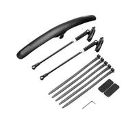 FTGNHF 700c Road Bike Fenders Mud Guards Set Strong Toughness Bicycle Mudguard Wings For Front Rear fender(XQ550 1PC)
