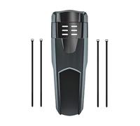 FTGNHF Bicycle Fenders Mountain MTB Bike 26-29 Inch Front Rear Tires Mudguard Carbon Fiber Pattern Widened Mud Flaps Cycling Accessory fender(XQ221 1PC)