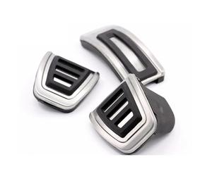 FTGNHF Stainless Steel Car Pedals Fit For Audi Q2 SQ2 TT S1 A1 Q3 TTS RS3 A3 8V 2017-2024 Gas Brake Pedal Cover pedal(MT Without Rest)
