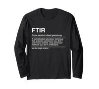 FTIR Fourier-Transform Infrared Spectroscopy Definition Long Sleeve T-Shirt