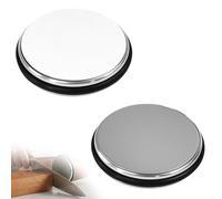 FTISSLY Pack of 2 Replacement Discs for Rolling Knife Sharpeners 1000# and 3000# Rolling Knife Sharpener Disc Tool Set Roller Grinder Replacement Discs Round Whetstone for Knives Kitchen Knives