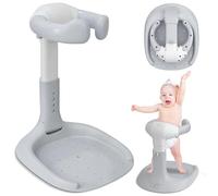 FTJKGH Foldable Baby Bath Stand | NO Assembly Required | Portable & Adjustable Baby Bath Support for 6-24 Months Toddler Standing Bath, with Anti-Slip Base, Safety & Stable, Ideal Shower Gifts