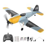 FTJKGH RC Plane 3 Channel BF-109, Remote Control Plane with 2.4GHz Wireless, 6-axis Gyro Stabilizer, RC Planes for Beginners, Adult, Kids