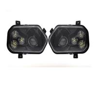 FTJKKVV 2Pcs For ATV LED Headlight High Low For Polaris For RZR 800 S 800 For RZR XP 900 2008 2009 2010 2011 2012 2013 2014 Motorcycle Front Headlight(2 PCS black)