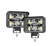 FTJKKVV 3/4/5 Inch ED Light Bar Off Road Spotlight Work Light LED Running Headlight For Truck For Tractor 4X4 Boat 12v 24v Fog Lamp Motorcycle Front Headlight(2pcs 3inch 70W)