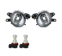 FTJKKVV Car Fog Lights For A4 For B6 For RS4 2001 2002 2003 2004 2005 Fog Lamp Assembly Front Bumper Anti FogLight 8E0941699 8E0941700(Pair With LED B S10)