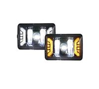 FTJKKVV Car Fog Lights For For F150 2015-2020 White LED Fog Lights Front Bumper Driving Lamp Assembly W/White DRL+Turn Signal Light Plug And Play