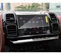 FTJKKVV Car Navigation Tempered Glass Screen Protective Film For Citroen For C5 For Aircross 2019 2020 Radio GPS LCD Sticker Screen Protector Film