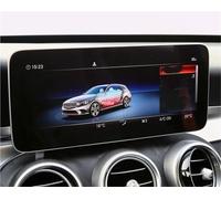 FTJKKVV Car Navigtion Tempered Glass LCD Screen Protective Film Sticker Dashboard Guard For Benz For C-Class W205 2019 2020 Screen Protector Film(Navigation glass)