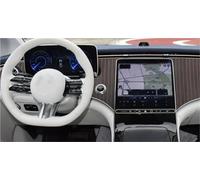 FTJKKVV For Benz For EQE 2023 Car GPS Navigation Dashboard Screen Tempered Glass Protective Film Anti Scratch Accessories Screen Protector Film(GPS and Dashboard)