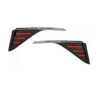 FTJKKVV Rear Trailer Light For Toyota For CHR For C-HR 2016 2017 2018 2019 2020 2021 Rear Bumper Reflector Brake Light LED Lamp(1 set Chrome)