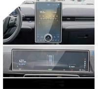 FTJKKVV Screen Protection Film For Mustang For Mach-E 2021 2022 Navigation GPS LCD Dashboard Tempered Glass Protector Screen Protector Film(2pieces)
