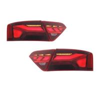FTJKKVV Tail Light Rear Lights Pair Tail Light Assembly For A5 S5 2008-2016 Taillights LED Lamp Brake Reverse Rear Fog Turn Signal(Halogen,2012-2016)
