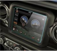 FTJKKVV Tempered Glass Film For Jeep For Wrangler For Rubicon 4xe 392 2021 Car Navigation Touch Screen Protector Auto Accessories Screen Protector Film