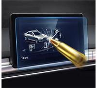 FTJKKVV Tempered Glass For A4 B9 S4 For A5 S5 For Q5 2016-2019 Car GPS Radio Navigation Dashboard Screen Protector Display Film LCD Screen Protector Film(185x110mm)