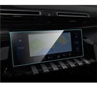 FTJKKVV Tempered Glass Protective Film For Peugeot 508 2019 Car Infotainment GPS Navigation Screen Protector Auto Radio Screen Protector Film(10inch)