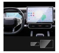 FTJKKVV Tempered Glass Protector For Jetour For Traveller T2 15.6 Inch 2023 Car GPS Navigation Protective Film LCD Screen Screen Protector Film(GPS and Dashboard)