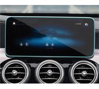 FTJKKVV Tempered Glass Screen For Benz For GLC Class 250 300 X253 C253 2020 2021 Car 10.25 Inch Navigation Film LCD Accessories Screen Protector Film