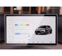 FTJKKVV Tempered Glass Screen Protector Film For BYD For Atto 3 For Yuan For Plus 2022 2023 2024 Car Radio GPS Navigation Dashboard Screen Protector Film(GPS 12.8 inch)