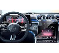 FTJKKVV Tempered Glass Screen Protector For Benz For C-Class For CLE300 For CLE450 For CLE53 For CLE63 2022 2023 2024 11.9-inch Instrument Screen Protector Film(Gps and instrument)