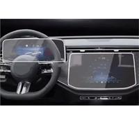 FTJKKVV Tempered Glass Screen Protector For Benz For E-CLASS E300 2024 GPS Navigation Instrument LCD Anti Scratch Accessories Screen Protector Film